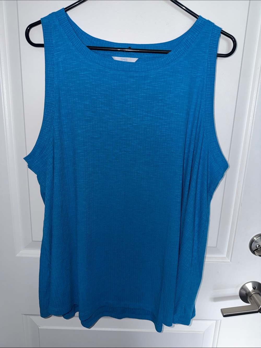 Free with purchase over $20! Time and Tru Blue Women's Sleeveless Tank Top